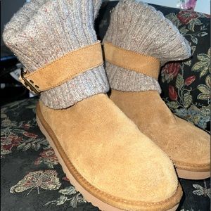 UGG boots with a buckle